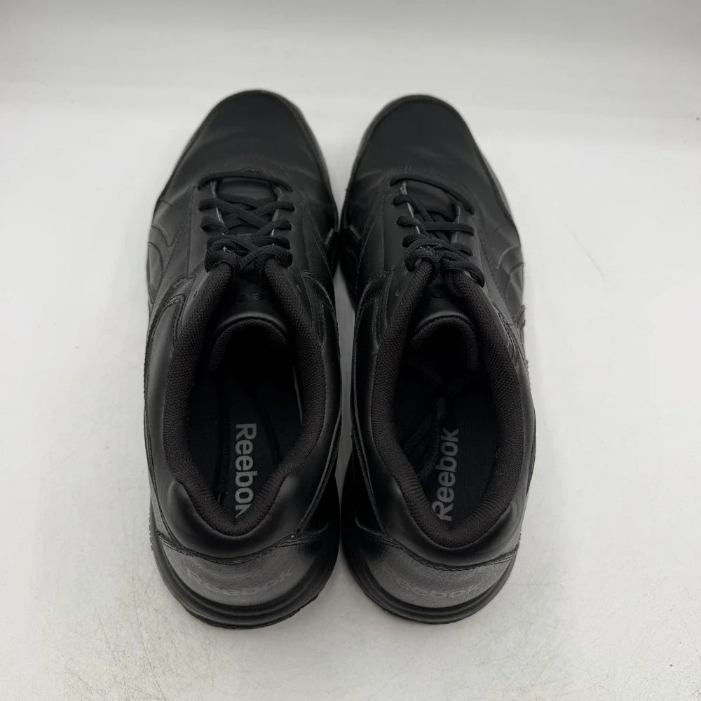 Reebok Work n Cushion Work Shoes Mens Sz 13 Black Slip Resistant Walking Sneaker
